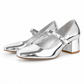 Stuart Weitzman Silver Louise Pumps