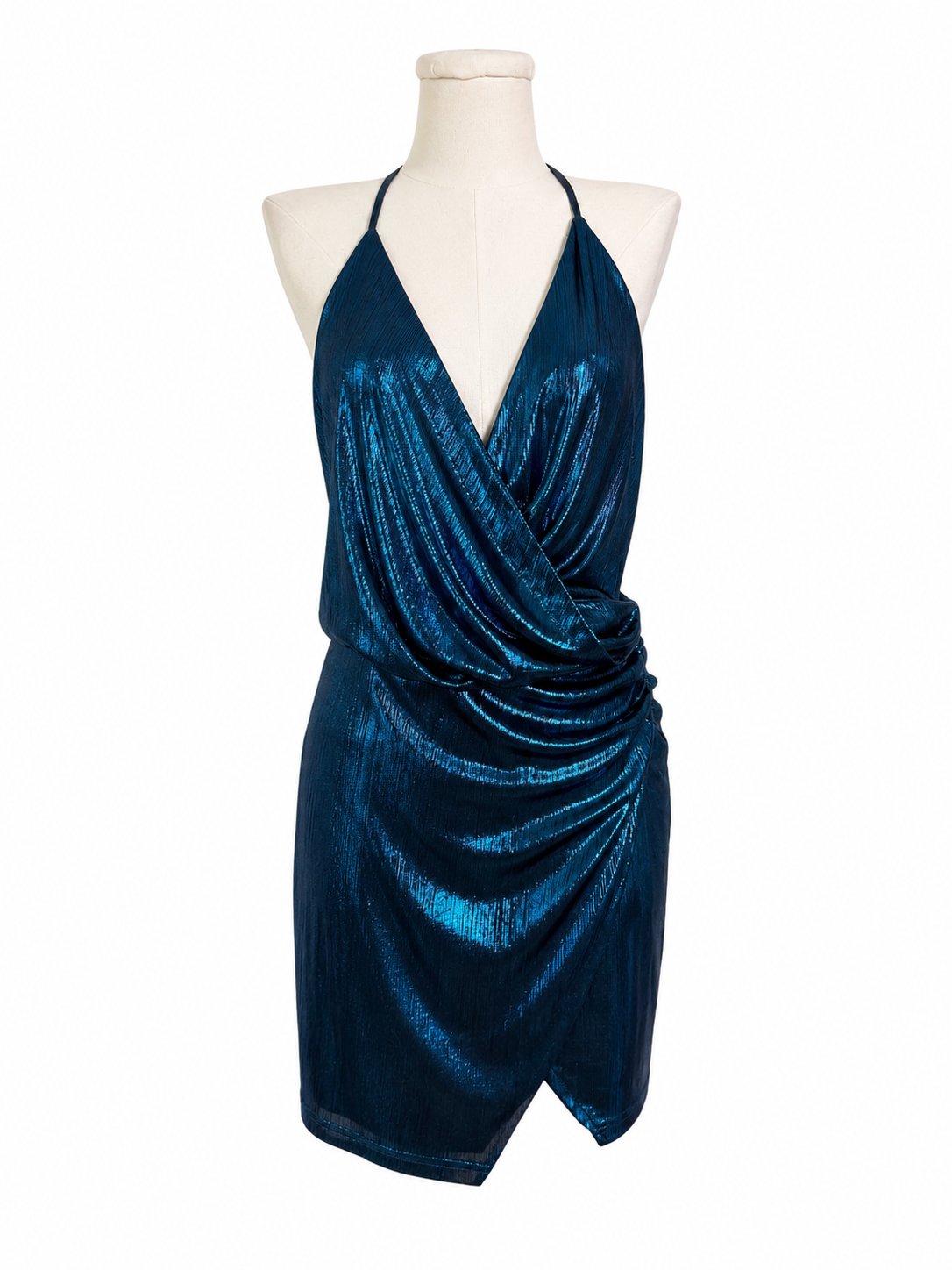 Superdown Metallic Mini Dress