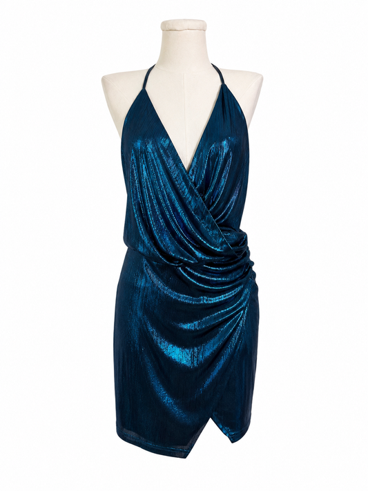 Superdown Metallic Mini Dress
