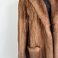 Vintage Light Brown Mink Jacket