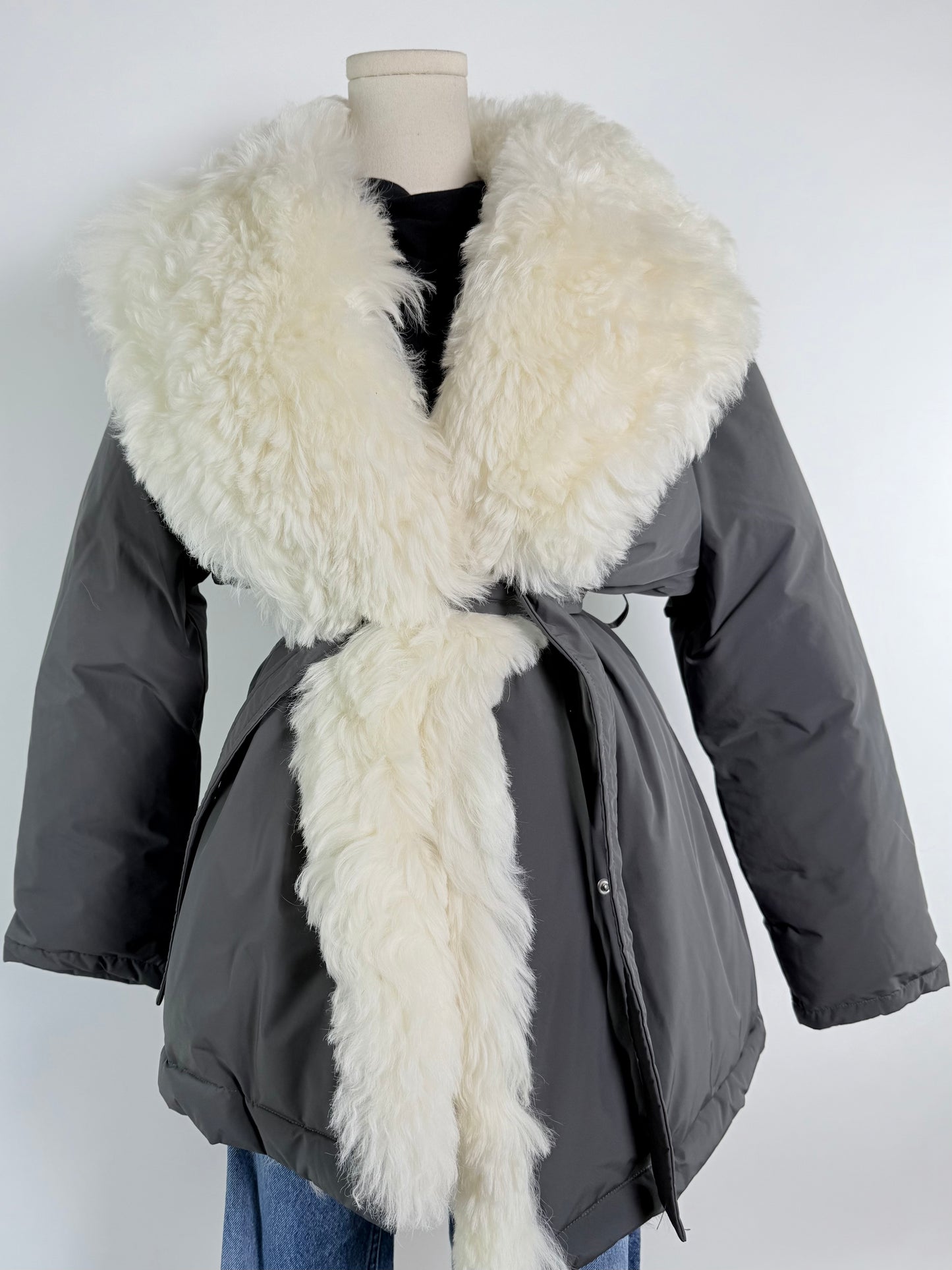 Yves Saloman Shearling Coat