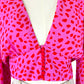 Signature Pink and Red Blouse