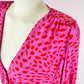 Signature Pink and Red Blouse