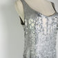 Vintage Saks Fifth Avenue Beaded Silk Maxi Dress