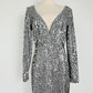 Milly Silver Sequin Dress