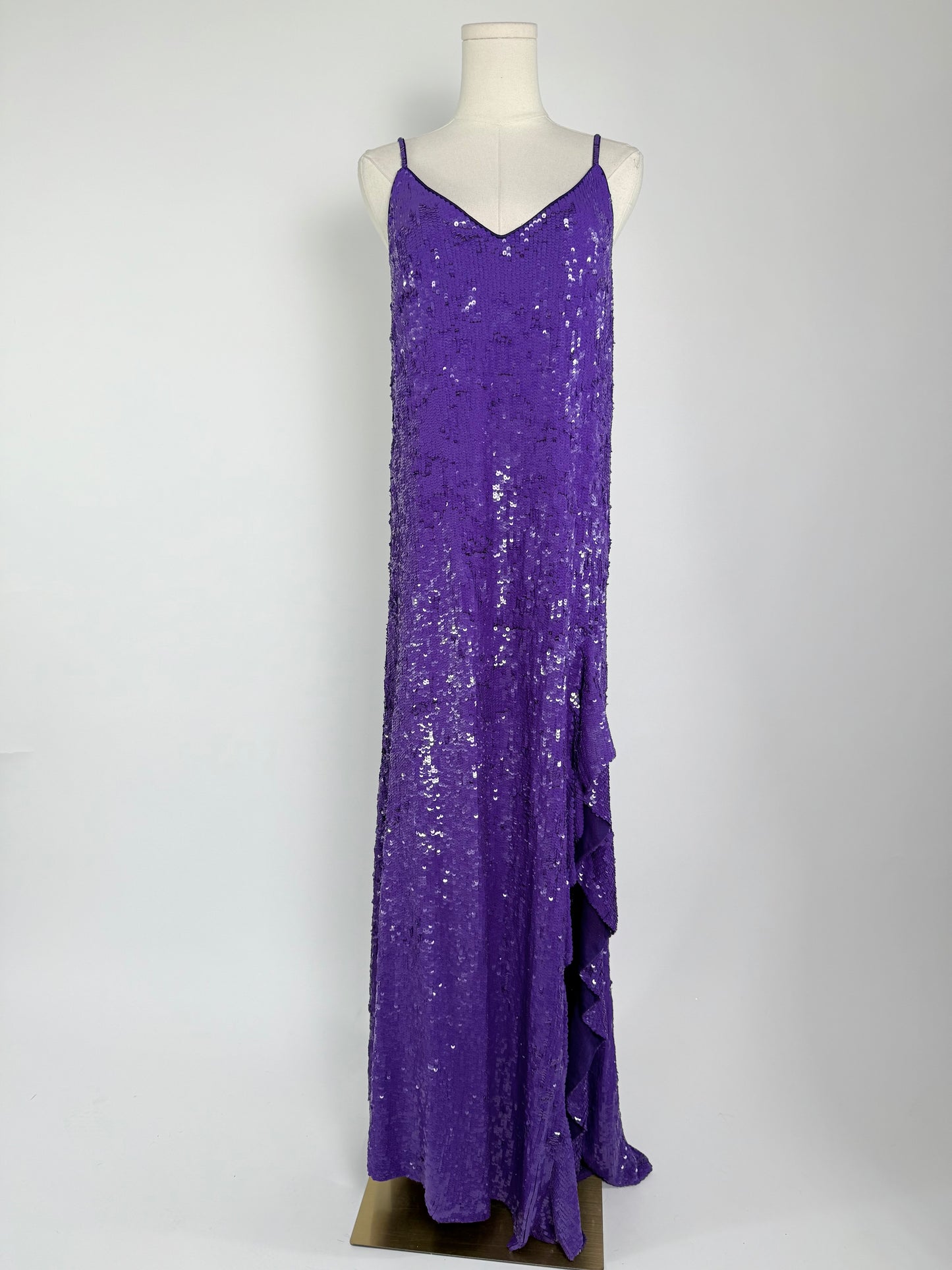 P.A.R.O.S.H Sequin Maxi Dress