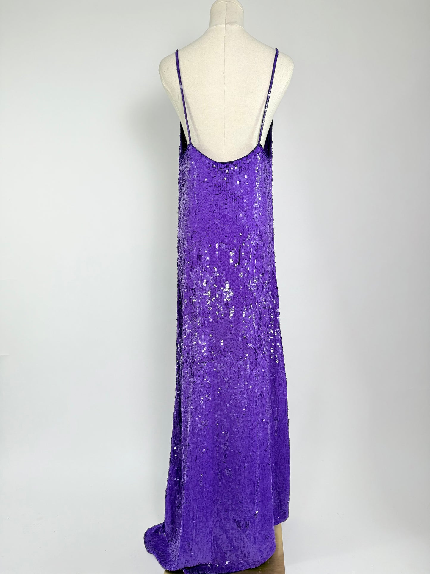 P.A.R.O.S.H Sequin Maxi Dress