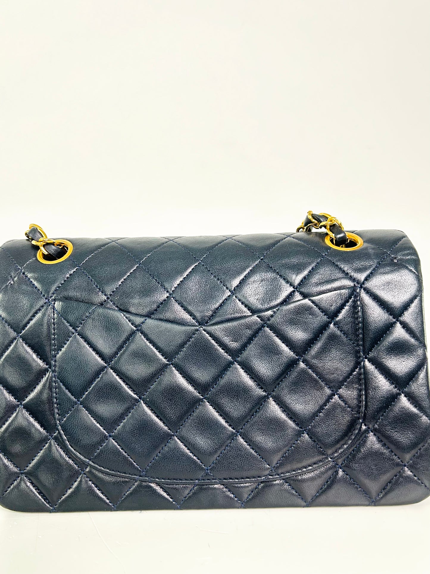 Vintage Navy Chanel Classic