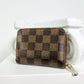 Louis Vuitton Checkered Brown Coin Zippy