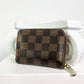 Louis Vuitton Checkered Brown Coin Zippy