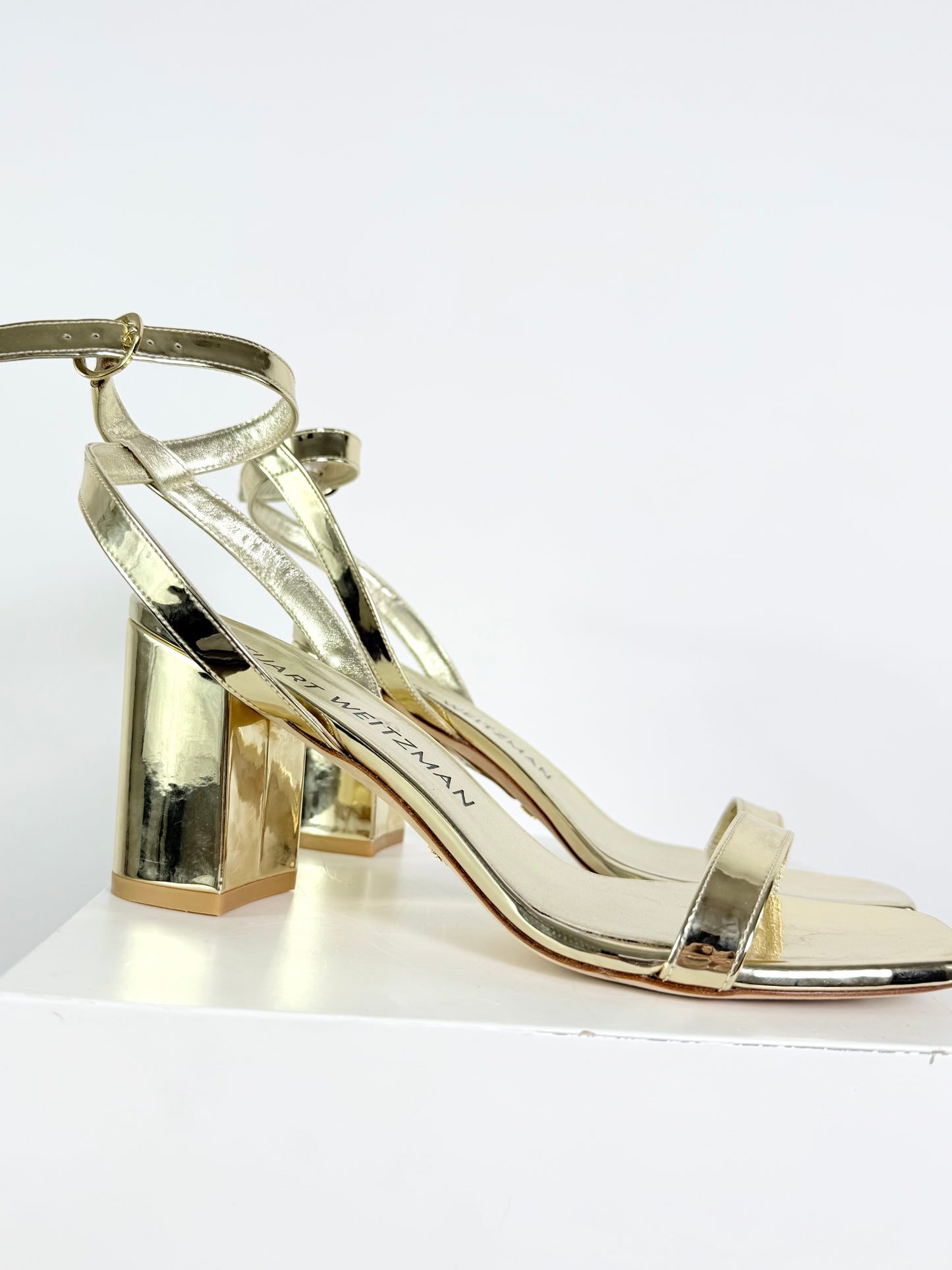 Stuart Weitzman Gold Sandal