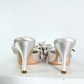 Loeffler Randall Margot Cream Satin Bow Heels