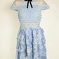 Self Portrait Blue Lace Dress
