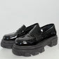 Alohas Black Patent Leather Loafer