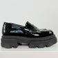 Alohas Black Patent Leather Loafer