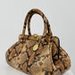 Vintage Brahmin Python Print Bag