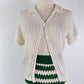 Susie Tompkins Woven Cardigan