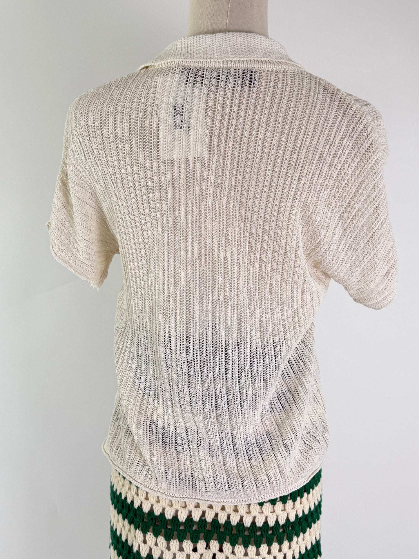 Susie Tompkins Woven Cardigan