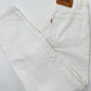 Vintage Levis Orange Tab White Denim