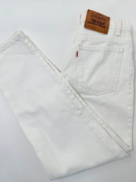 Vintage Levis Orange Tab White Denim