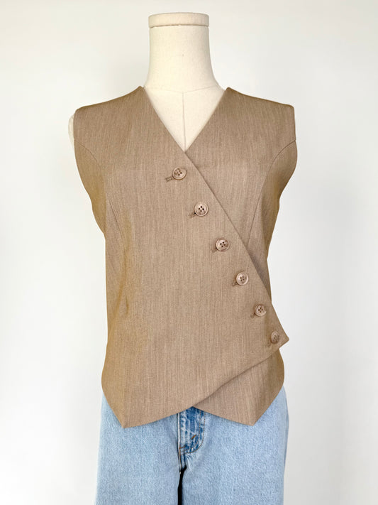 Moon River Tan Vest