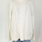 Vintage Cream Fishermen Sweater