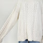 Vintage Cream Fishermen Sweater