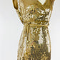 Michael Kors Gold Sequin Dress