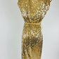 Michael Kors Gold Sequin Dress