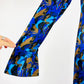 Staud Blue Print Dress