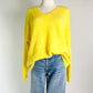 See U Soon Yellow Vneck Sweater