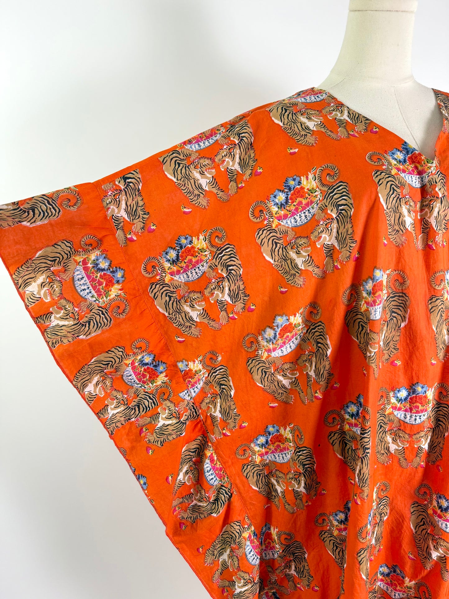 Mary Marshmellow Tiger Caftan