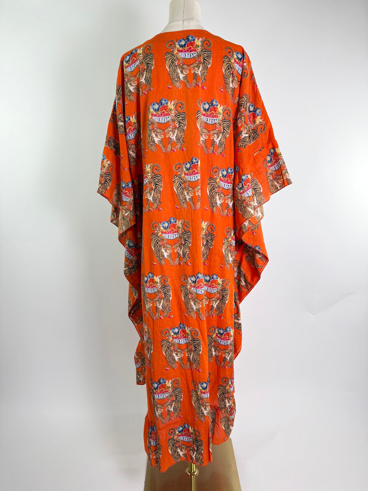 Mary Marshmellow Tiger Caftan