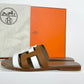 Hermes Amone Sandal Golf/White