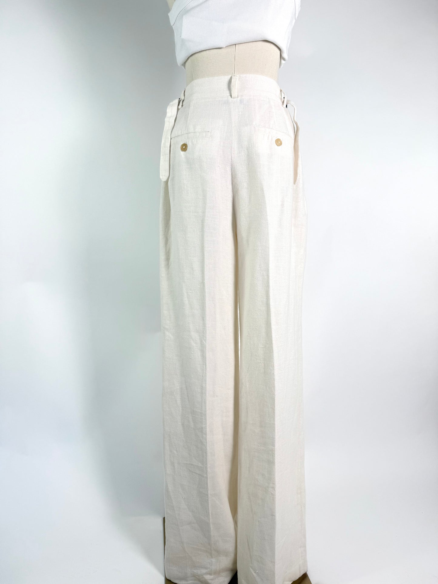 The Attic Linen Trouser