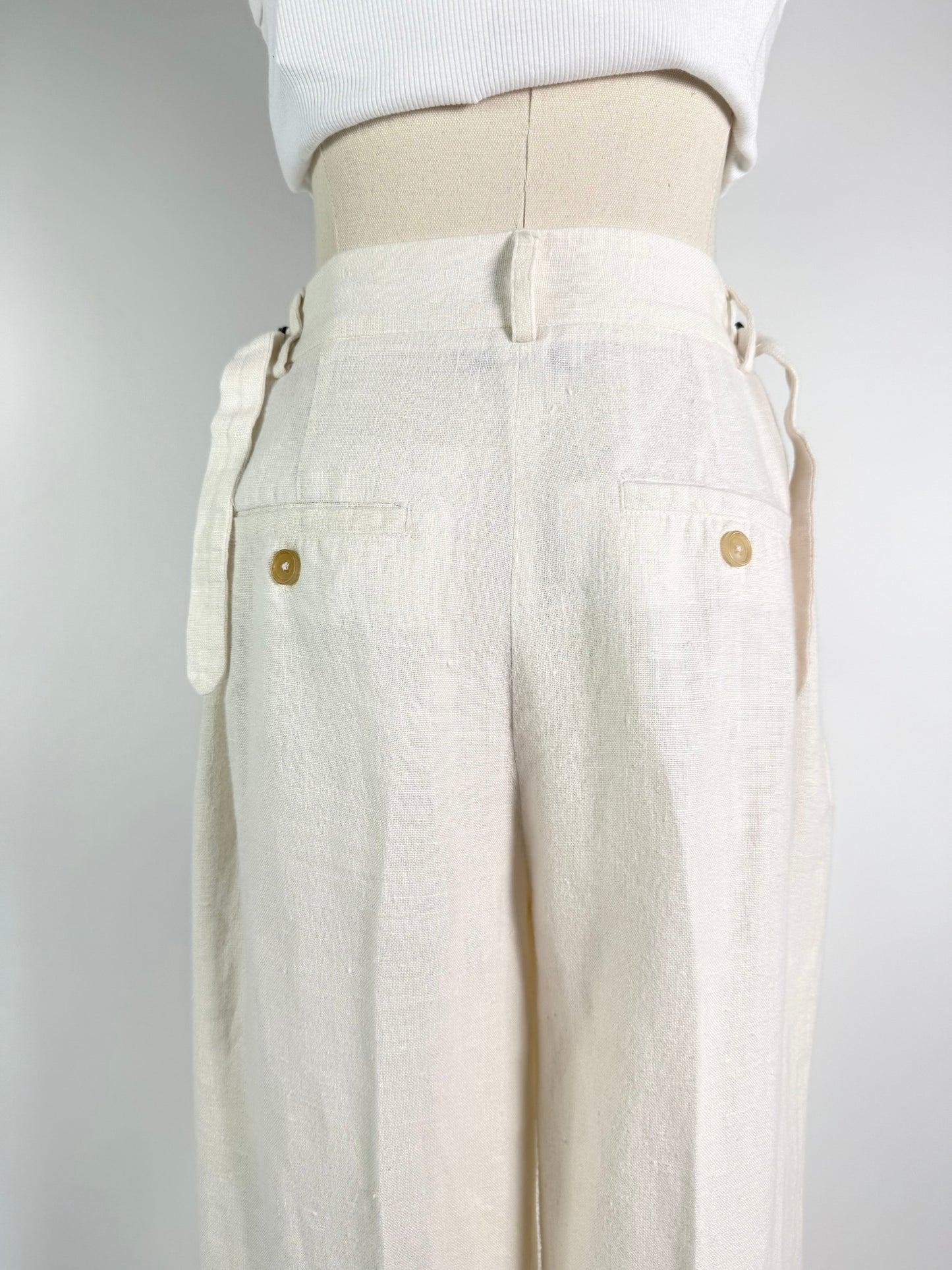 The Attic Linen Trouser