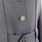 Chanel Black and Purple Pin Stripe Blazer