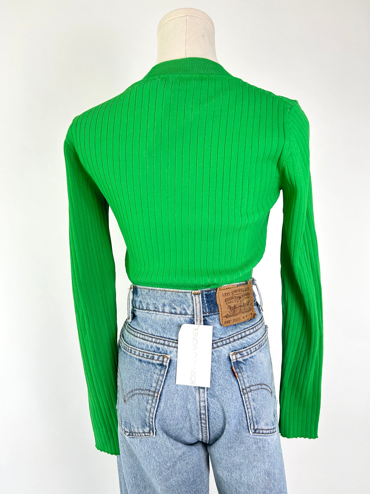 Just Female Green Sweater