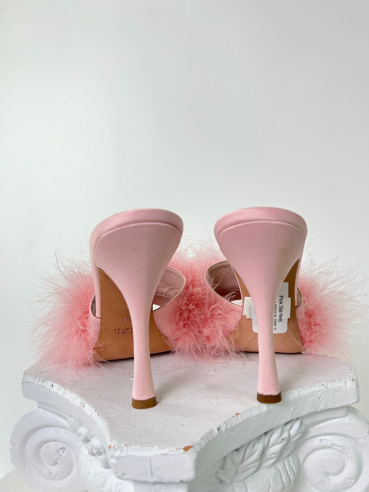 Pink Slide Heels