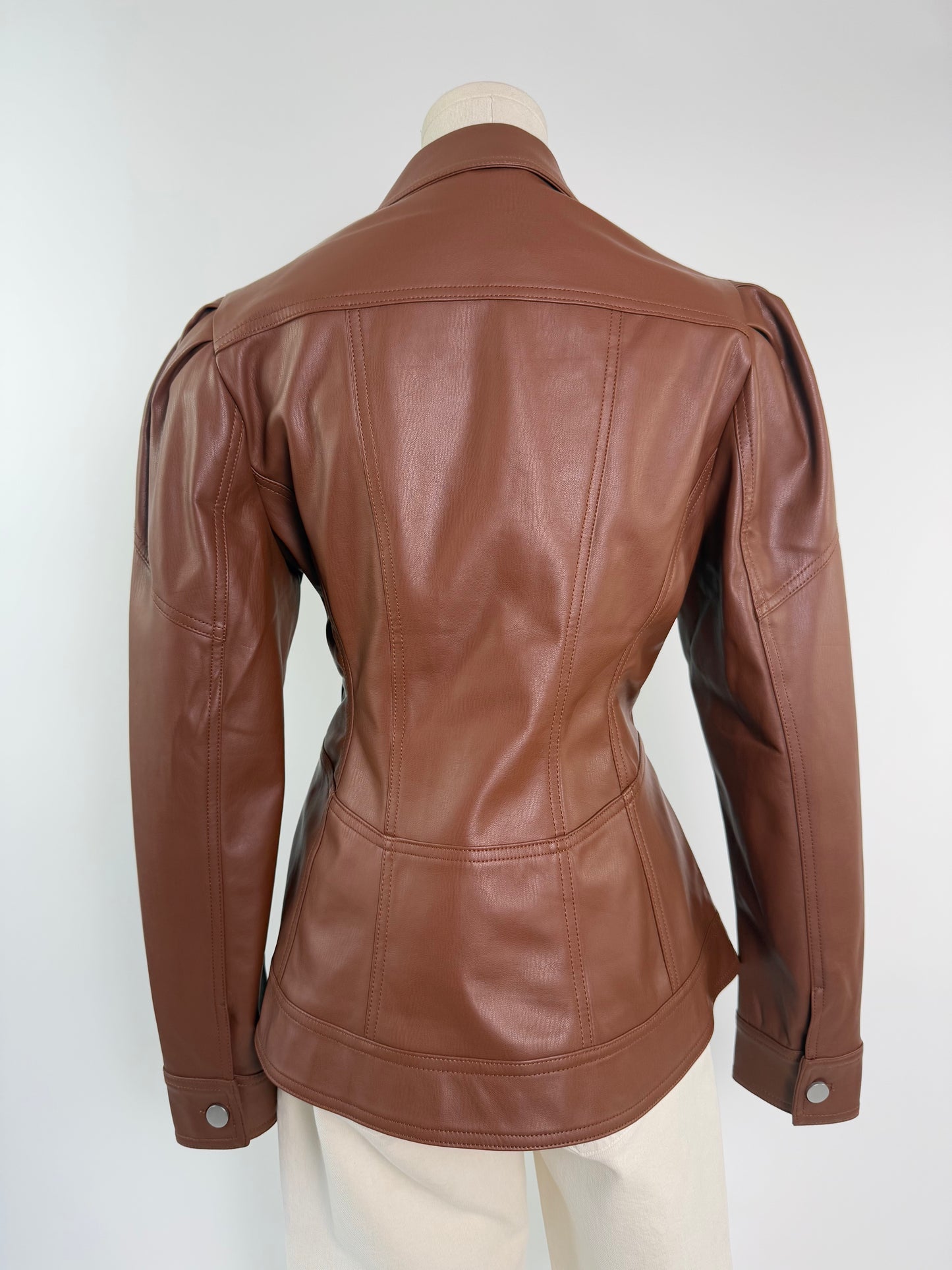 Anthropoligie Faux Leather Jacket