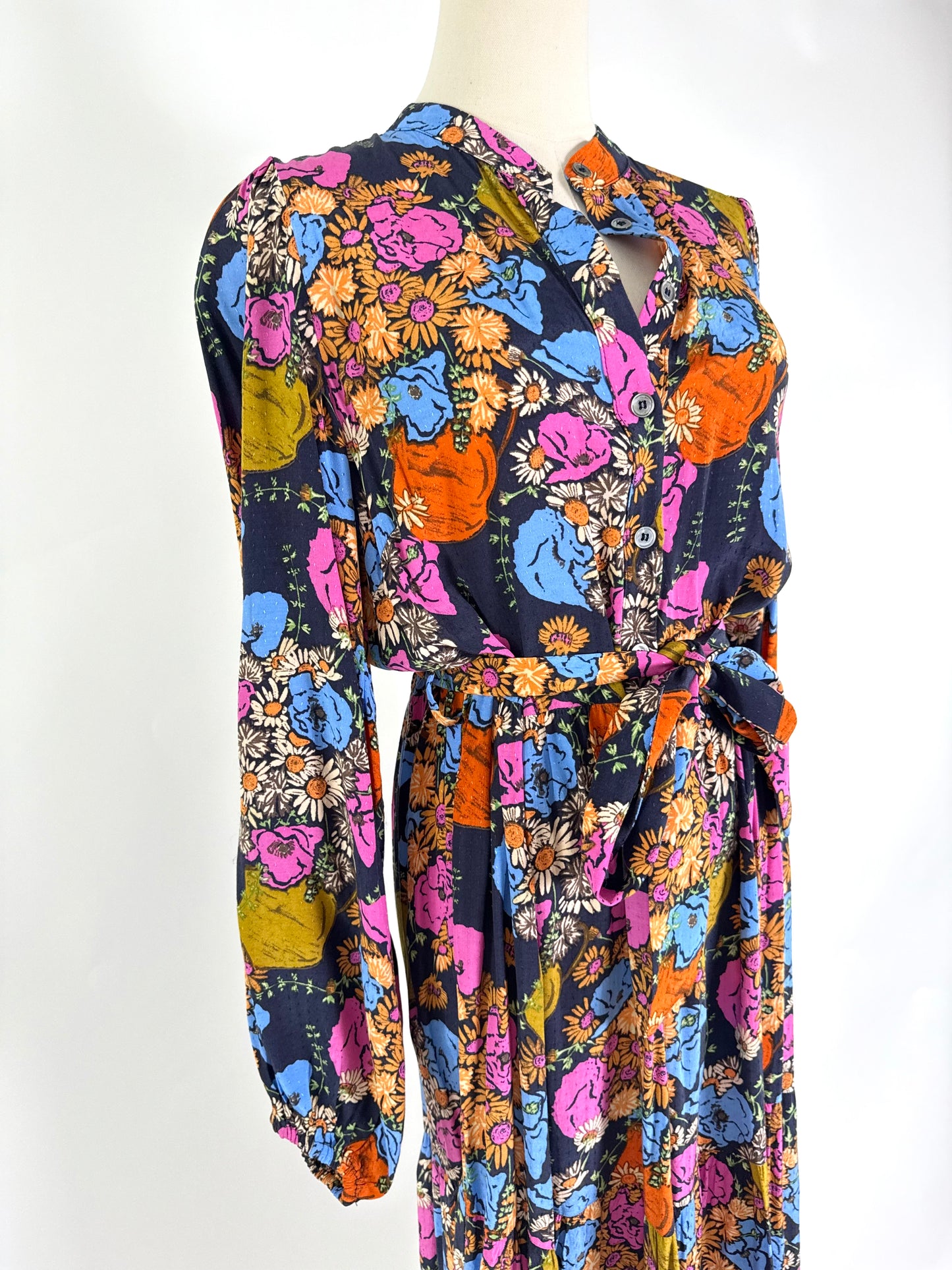 FRNCH Floral Maxi Dress