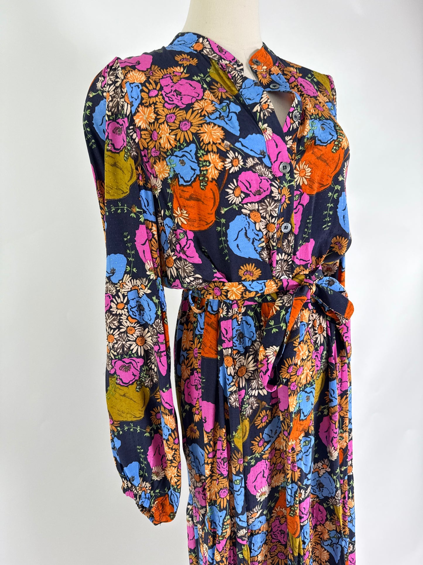FRNCH Floral Maxi Dress