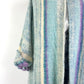 Vintage Woven Pastel Mohair French Coat