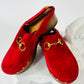 Red Gucci Clog