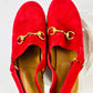 Red Gucci Clog