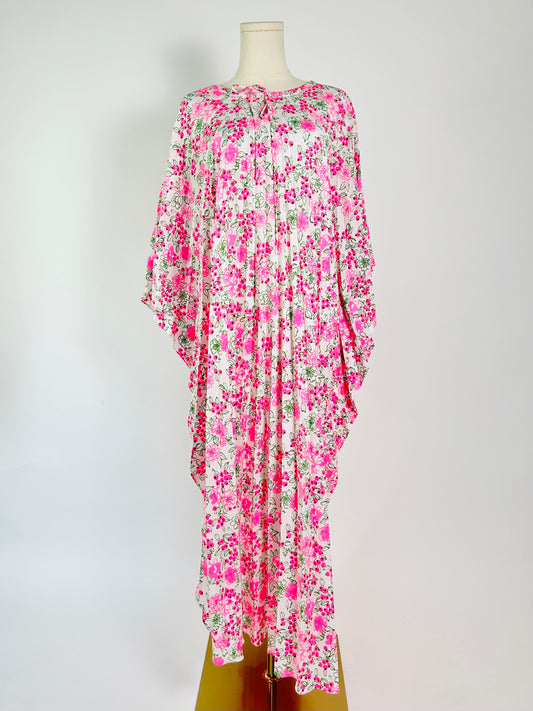 Vintage Lily Pulitzer Perma Pleat Caftan