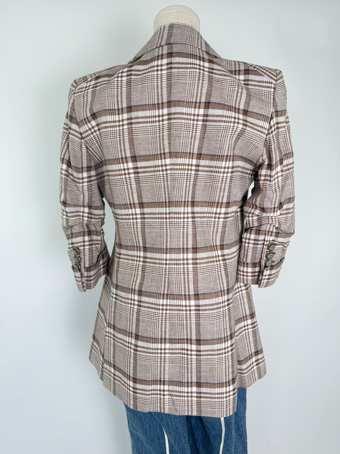 Veronica Beard Viva Plaid Jacket