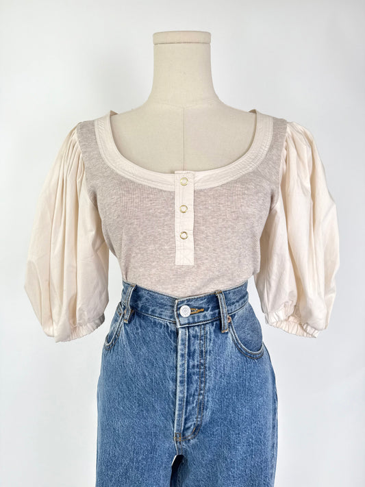 Ulla Johnson Puff Sleeve Top