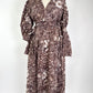 Ulla Johnson Brown White Floral Dress