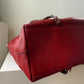 Valentino Garavani Rockstar Leather Shoulder Bag Red